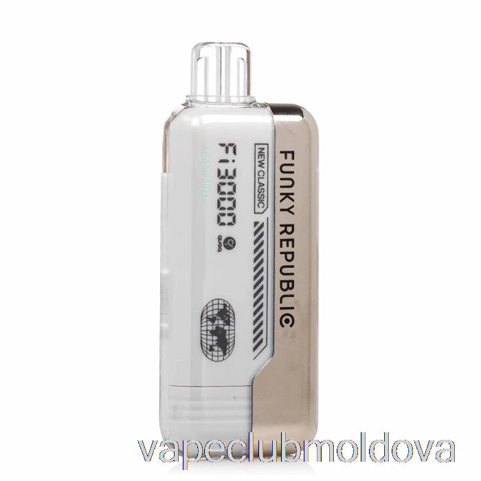 Kit Vape Pod Funky Republic Fi3000 De Unică Folosință Miami Mint
